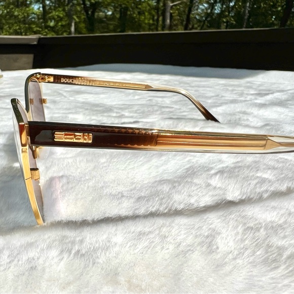 NEW, Boucheron Paris Gold Sunglasses - Picture 9 of 15
